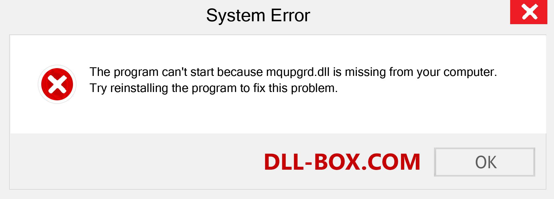 mqupgrd.dll file is missing?. Download for Windows 7, 8, 10 - Fix  mqupgrd dll Missing Error on Windows, photos, images